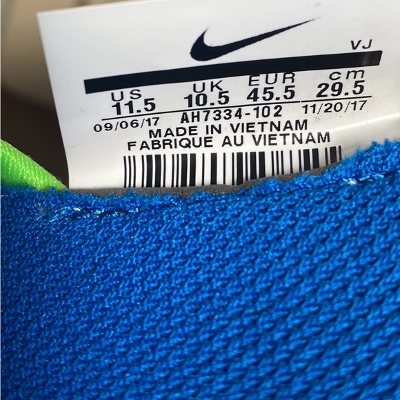 Nike Air Huarache Drift Scream Green Training Shoes AH7334-102 Mens 11.5 - Picture 6 of 6